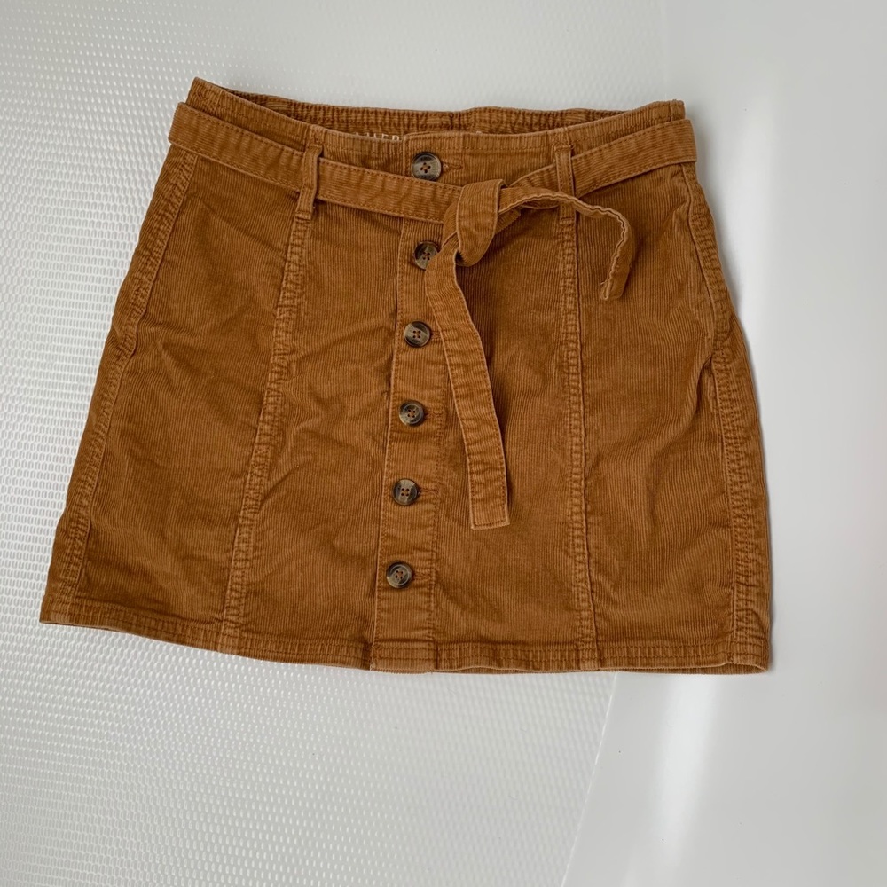 American Eagle a-line corduroy skirt size 0